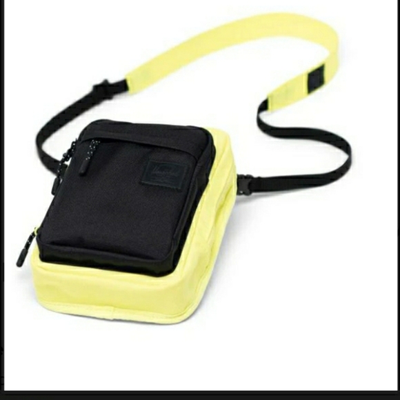 Herschel crossbody bag highlighter/ black - Picture 3 of 5